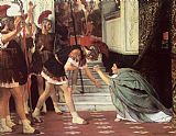 Sir Lawrence Alma-tadema Famous Paintings - Proclaiming Claudius Emperor